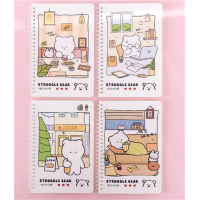 打工熊动漫笔记本A5卡通笔记本线圈本中小学生儿童日记本记事本高颜值本子