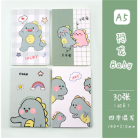 ins少女心卡通创意学生文具课堂笔记本记事本日记本A5车线本批发