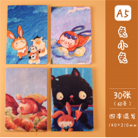 兔小兔系列A5车线本ins少女心卡通创意学生文具课堂笔记本记事本日记本