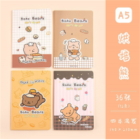 动漫卡通笔记本小学生记事本儿童日记本高颜值办公专用记事本a5