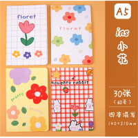 ins少女心卡通创意学生文具课堂笔记本记事本日记本A5车线本批发