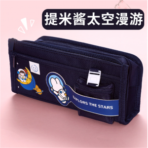 卡通韩系大容量双层笔袋少女心可拆卸收纳包中小学生文具盒铅高颜值