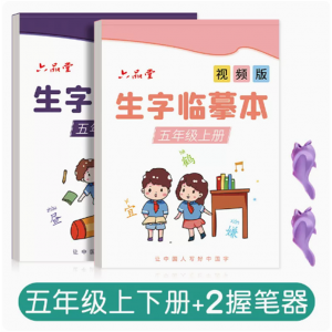 五年级上册下册字帖小学生专用语文课本同步临摹练字帖每日一练