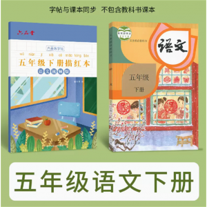 五年级下册学生字帖语文字帖钢笔字帖硬笔书法人教版练字帖练字本