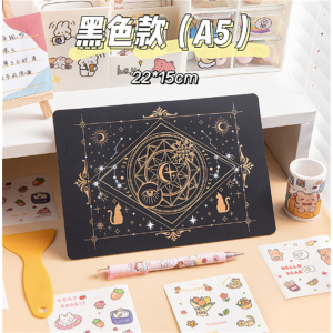 高颜值切割垫板卡通A5手账贴纸垫板加厚美工雕刻板手工刀刻板手工专用