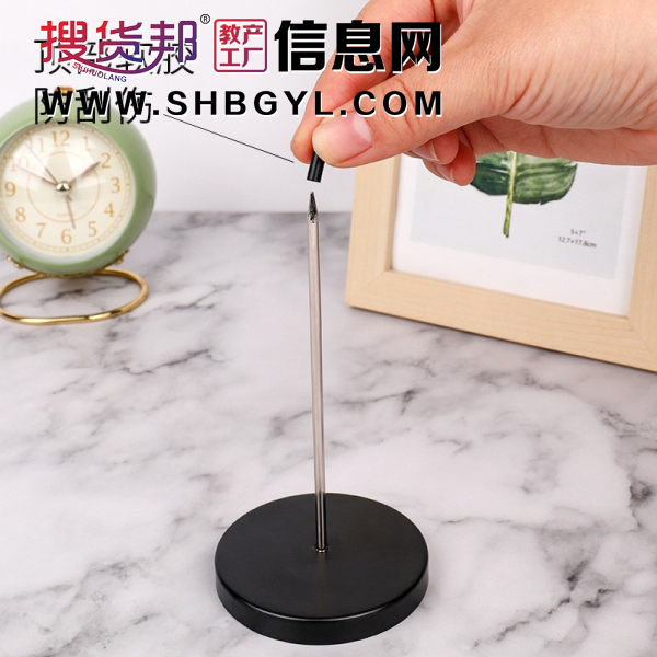 插单器装订条传票叉财务收银票据菜单不锈钢单针插盘夹单神器单据图2