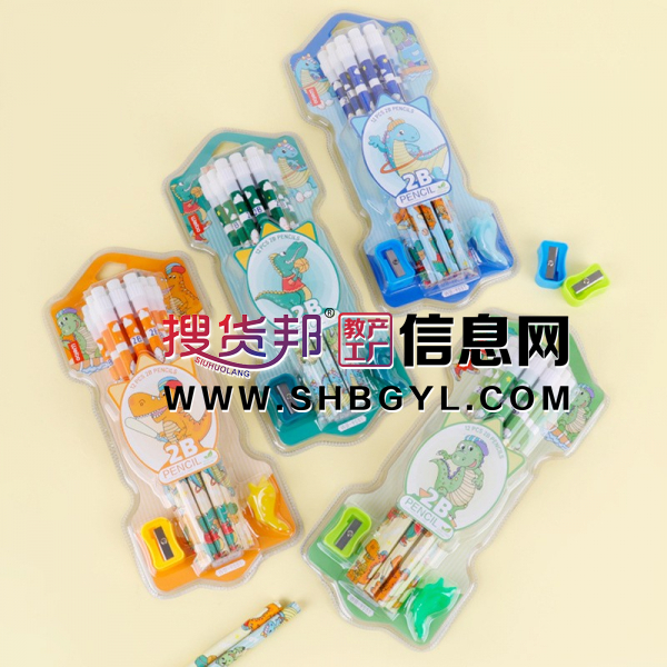卡通2B铅笔多色学生写铅笔作考试用笔可爱图案送礼图3
