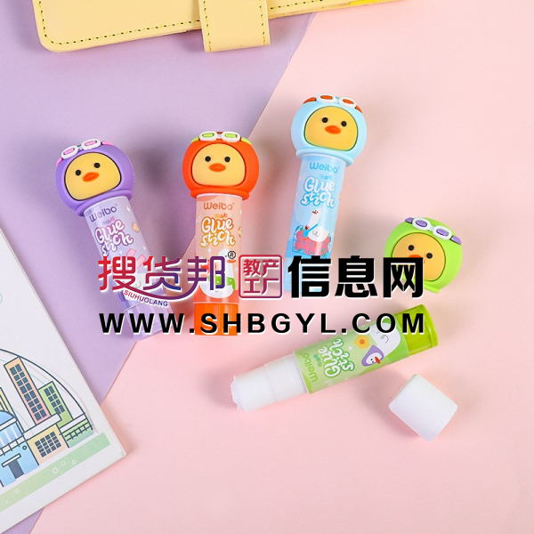 按动4色笔塑料多色笔热转印炜搏卡通印刷制造型图1
