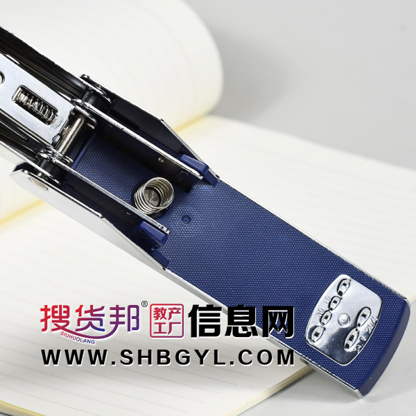 订书机轻巧耐用双槽轨道手握式订书机图1