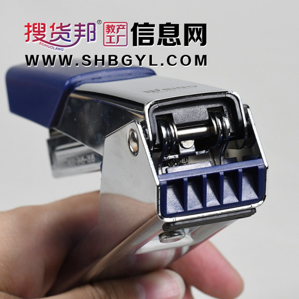 订书机轻巧耐用双槽轨道手握式订书机图4
