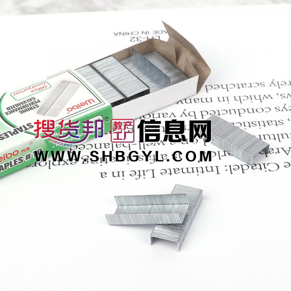 10#号装尖脚订书针通用标准针订书钉办公文具釘書釘钉子图2