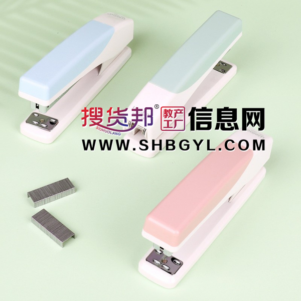 新款订书机装订起订两用型不锈钢材质省力多功能订书机图3