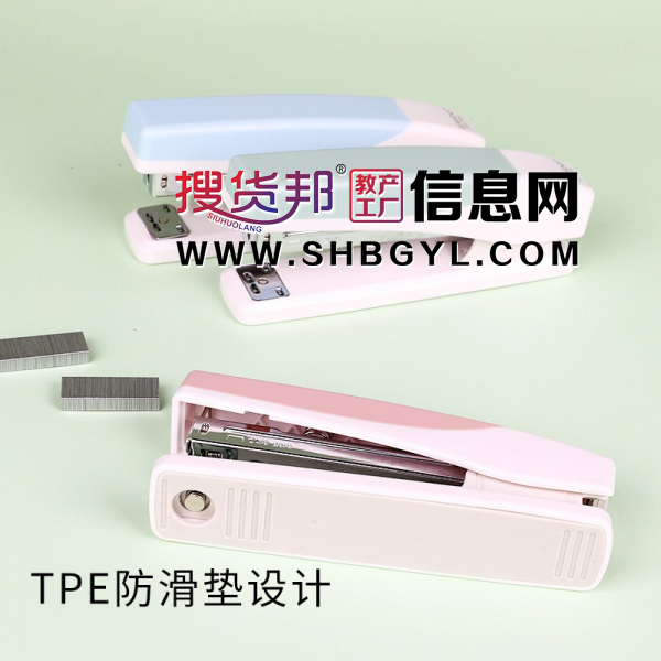 新款订书机装订起订两用型不锈钢材质省力多功能订书机图2