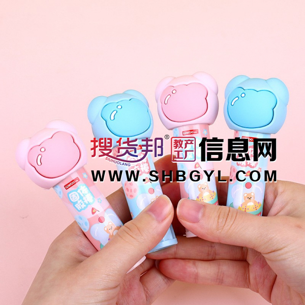 学生卡通高粘度固体胶宇航员创意儿童diy高粘固体胶办公用品图2