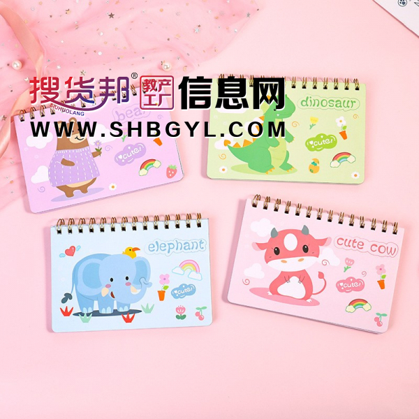 创意礼物卡通线圈本学生迷你便携小本子可爱儿童小礼品文具图3