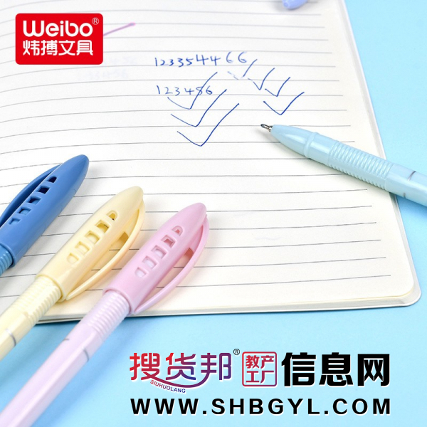 卡通创意速干走珠笔塑料中性笔写水笔图2