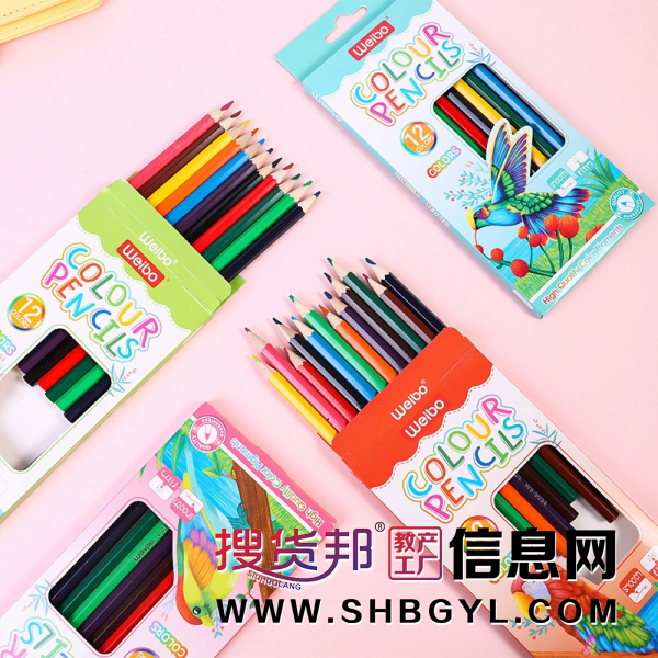 幼儿园学生儿童12色彩铅笔套装原木无毒绘画工具图3