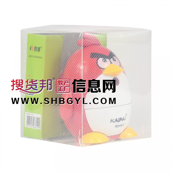 儿童手动手持可爱手搖塑料动物型卷笔刀卡通学生文具图1