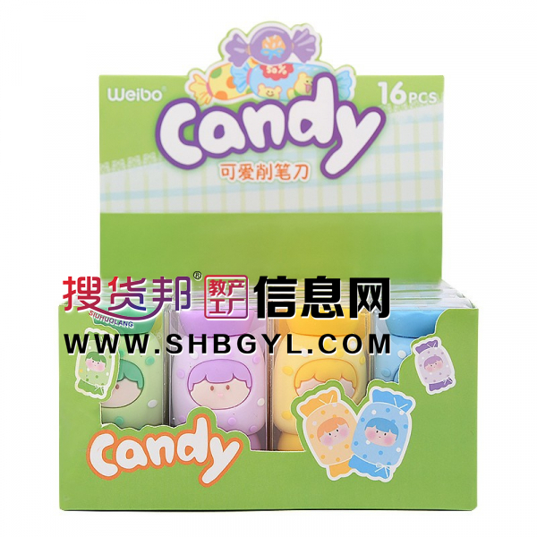 文具3D立体形象创意造型可爱萌萌的手持造型卡通铅笔刀图2