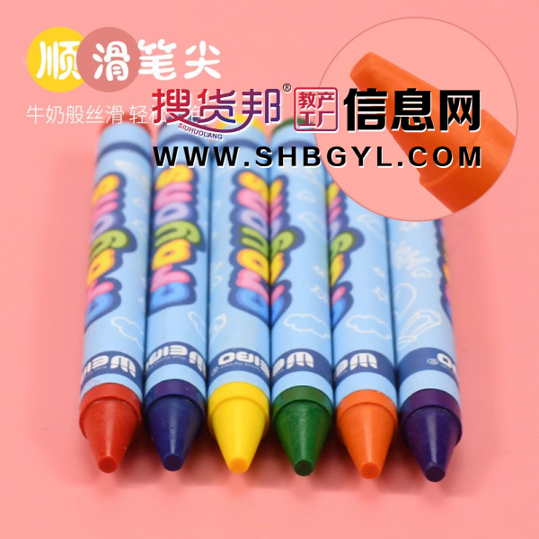 新款卡通彩色油画棒趣味萌宠可爱动物蜡笔批发少女心系画笔图1