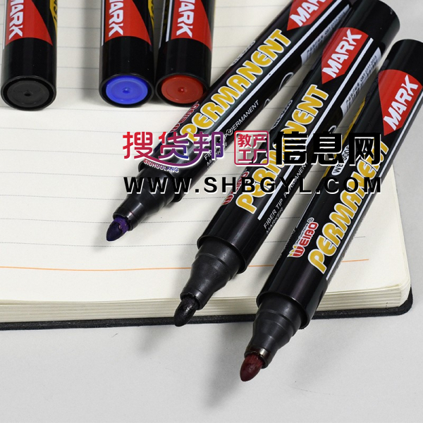 记号笔红蓝黑色物流笔油性大头笔马克标记笔批发速干勾线笔图2