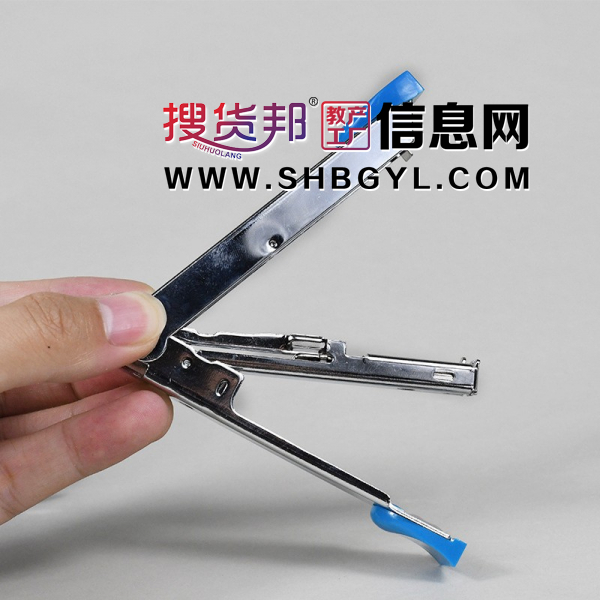 小型省力订书机商务财务办公通用装订机文具用品学生装订器图1