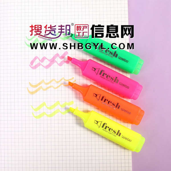 彩色荧光笔手绘文具荧光笔多色学生笔记书本标记轮廓笔图3