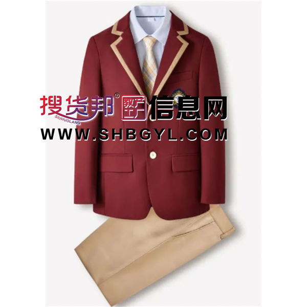 上衣下衣西装学院风西服外套学生装校服格子班服男生秋冬季套装图1