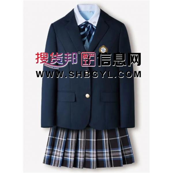 精致外套上衣下衣西装学院风装校服简约班服秋冬季套装西服时尚学生图1