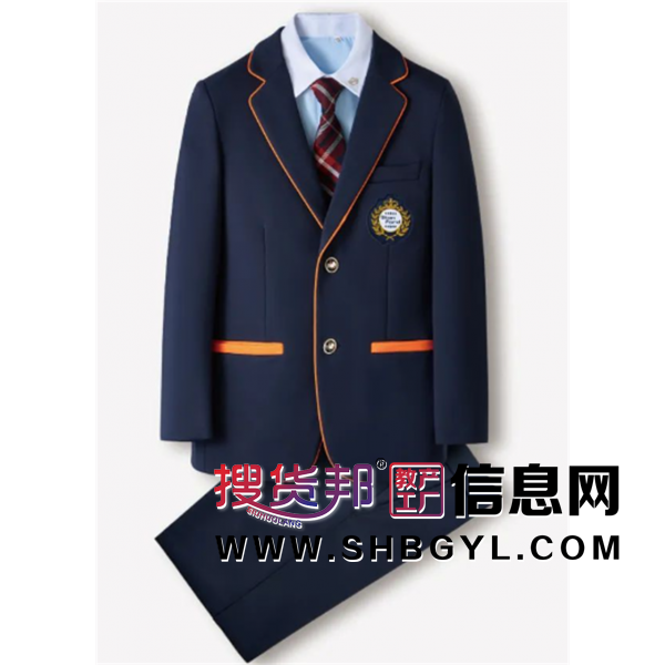 西装学院风西服时尚学生装校服简约班服秋冬季套装外套上衣下衣精致图1
