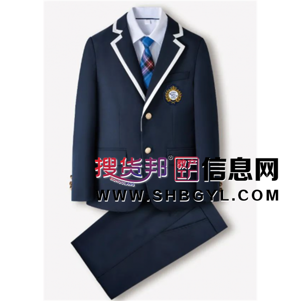 学院风西服时尚学生装校服英伦风班服秋冬季套装外套上衣下衣西装图1