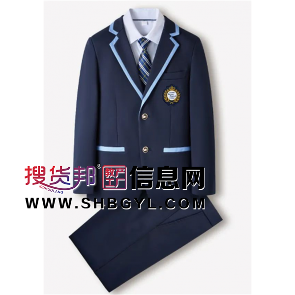 学院风西服时尚学生装校服简约英伦风班服秋冬季套装外套上衣下衣西装图1