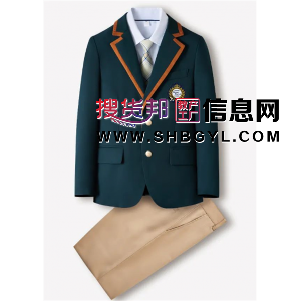 英伦风班服秋冬季套装外套上衣下衣西装学院风西服时尚学生装校服简约图1