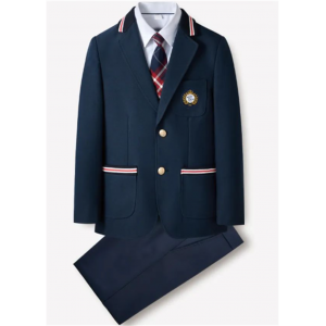 学生装时尚校服简约英伦风班服上衣下衣西装学院风西服秋冬季套装
