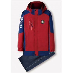 时尚小学生服班服冲锋衣潮流运动秋冬纯棉儿童英伦学院风校服套