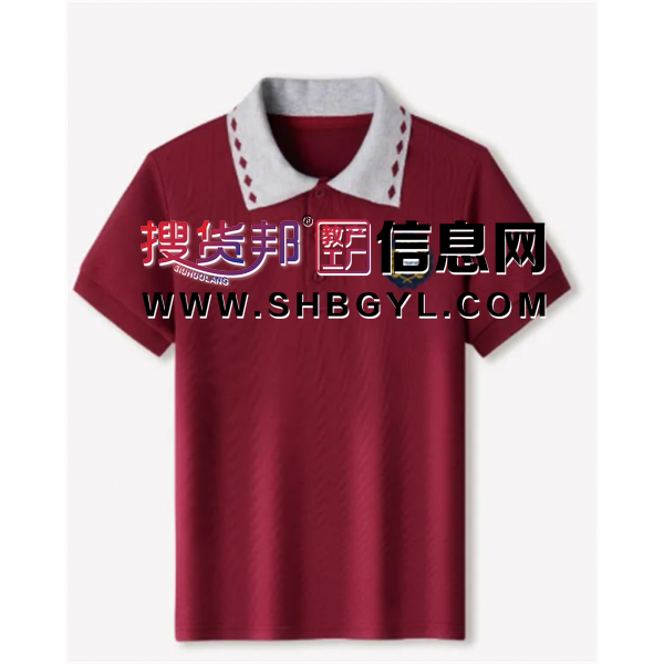 T恤潮流运动纯棉儿童英伦学院风校服套时尚学生服班服夏季衬衫图1
