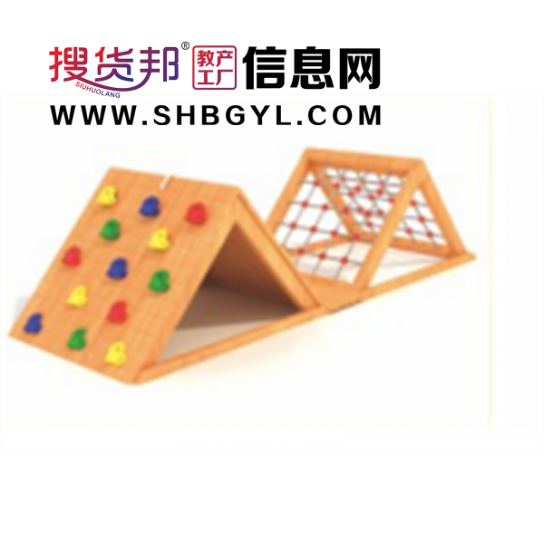 幼儿园户外木制游乐设施体能拓展攀爬系列上刀山LDX 04910图1