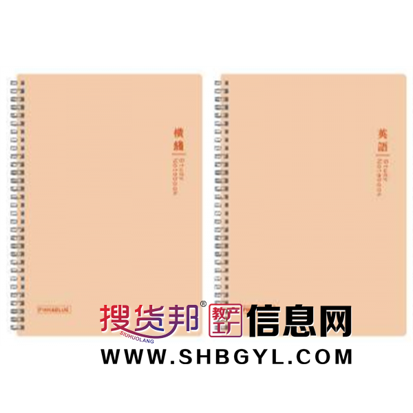 牛卡双线圈本-精致文艺简约高颜值黑白学生横线记事本加厚方格笔记本图1