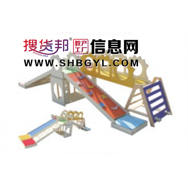幼儿园户外木制游乐设施运动组合系列运动组合LDX 05207图1