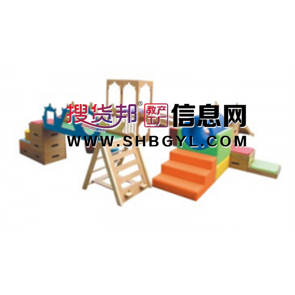 幼儿园户外木制游乐设施运动组合系列运动组合LDX 05208图1