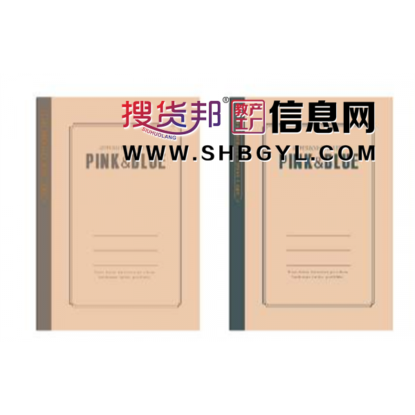 无线包背本-牛皮纸作业本课堂笔记本日记本简约学生加厚练习本图1