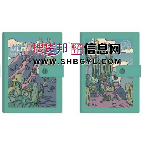 PU磁扣本-牛皮纸作业本简约学生加厚练习本课堂笔记本日记本图2
