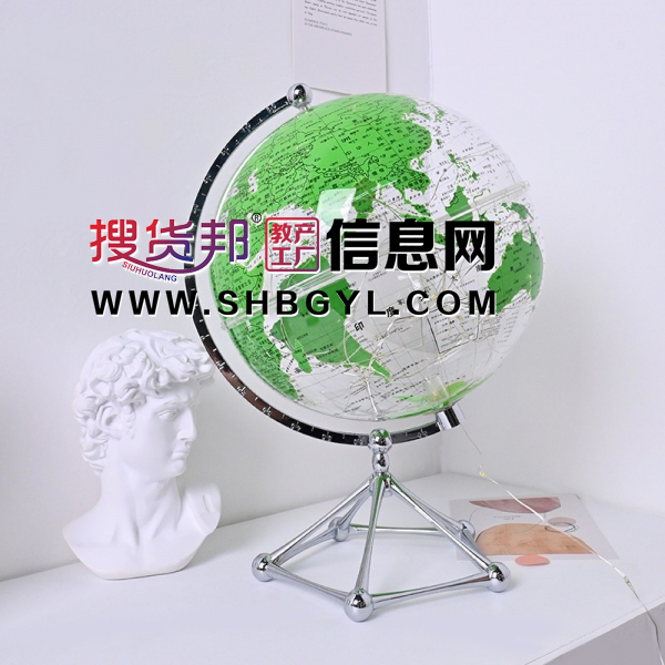 创意透明地球仪摆件桌面装饰大摆件透明 水晶球图5