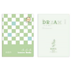 英语缝线本-复古车线本记事本摘抄本简约时尚缝线本文艺高颜值学生本