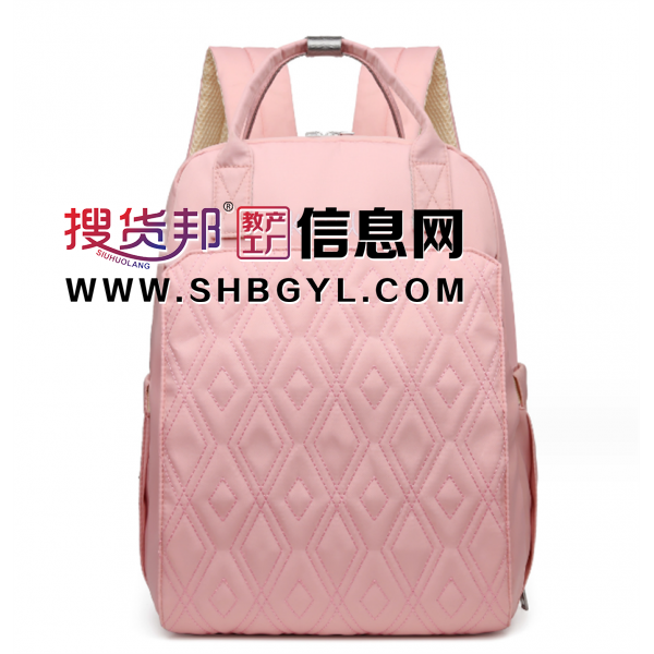 厂家直销现货妈咪包可展开可折叠双肩包保温背包挂婴儿车妈妈包图1