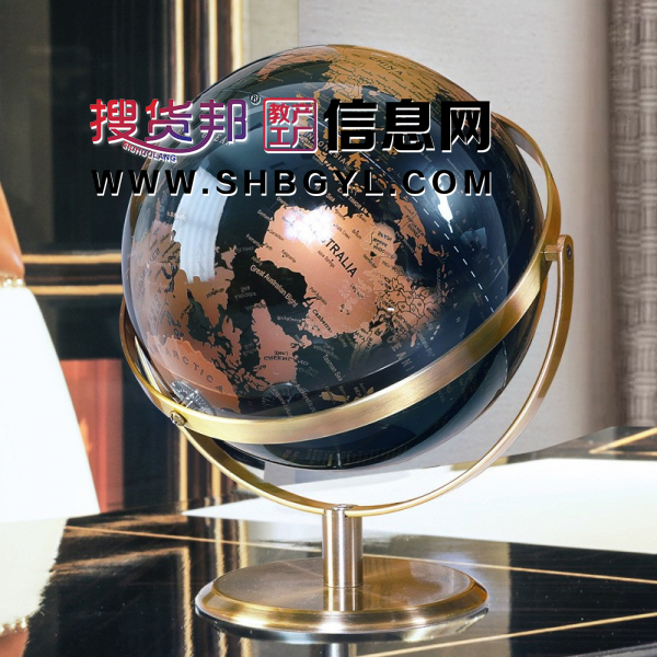 现代轻奢高档地球仪摆件双语地球仪大号25cm图4