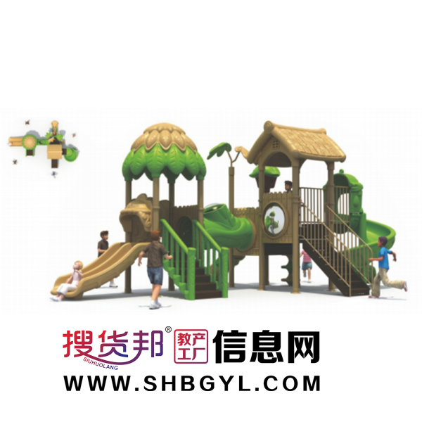 幼儿园户外大型游乐设施儿童游乐组合滑梯114管小博士系列LDX 07902图1