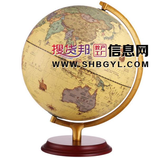 会发光的复古地球仪3d立体悬浮台灯摆件儿童启蒙学生用初中生高清图4