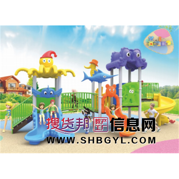 幼儿园户外大型游乐设施儿童游乐组合滑梯89/76管乐园系列LDX 08401图1