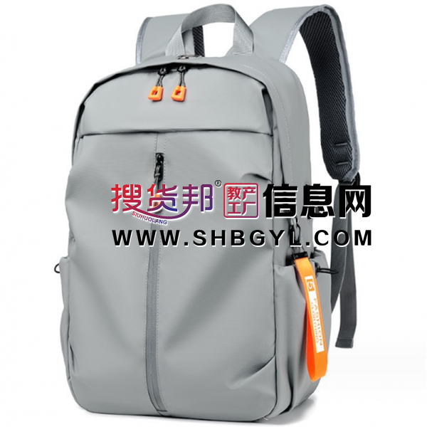 双肩背包潮流学生书包户外旅行双肩包韩版商务休闲电脑包印LOGO包图2